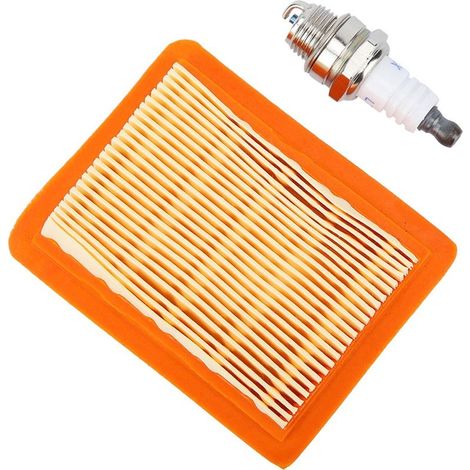 Kit of service of spark plug ignition of air filter for cutter Stihl FS120 FS200 and FS250 (1/5)