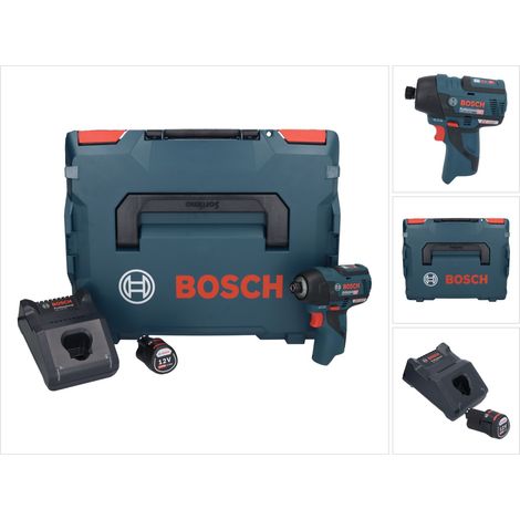 Bosch GDR 12V-110 Professional Visseuse à chocs sans fil 12 V 110 Nm 1/4'' Brushless + 1x batterie 2,0 Ah + chargeur + L-Boxx (1/5)