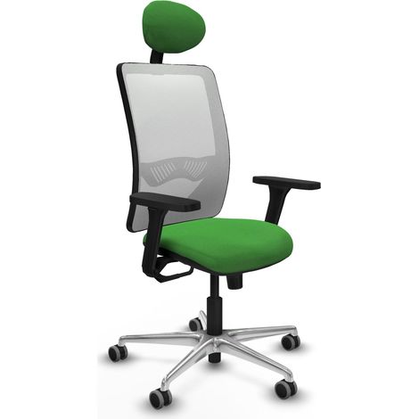 Chaise de bureau piqueras y crespo Zulema noir accoudoirs réglables (1/2)