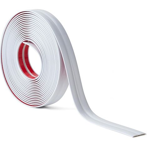 3 Meters Moulding Trim,Flexible Self Adhesive Peel and Stick Wall Molding Trim,Inside & Outside Corner Plastic Edging Trims,Molding Trims for Wall Tile Edges,Ceilings,Backsplash.(White)