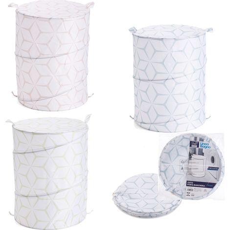 MAURY'S CESTO PORTABIANCHERIA SHAPE 52X40 CM IN COLORE ASSORTITO (1/2)