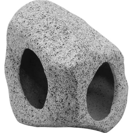 Abri de reproduction pour aquarium, roche décorative en pierre naturelle, cachette pour poissons et crevettes, décoration de bac, abri en pierre pour élevage. (1/5)
