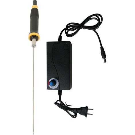 Coupe-mousse 36W 50Hz, poignée silicone anti-brûlure, contrôle de température, fil chaud pour sculpture, prise US 100‑240V (1/5)