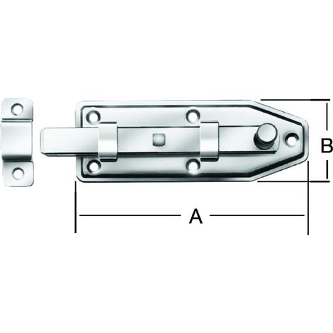 VORMANN Fensterriegel mit Schlaufe, gerade B22xL40xS1mm Stahl verzinkt (1/2)