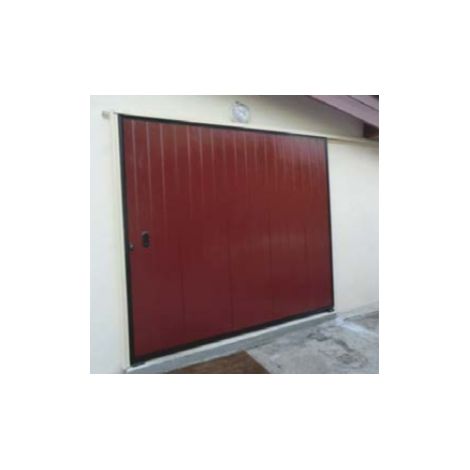 Porte sectionnelle coulissante L2.4mxH2m