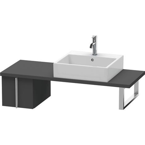 VERO mobile consolle basso 285x300x448mm grafite opaco
