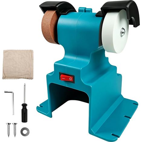 Mini Cordless Bench Grinder Compatible with 18V (1/5)