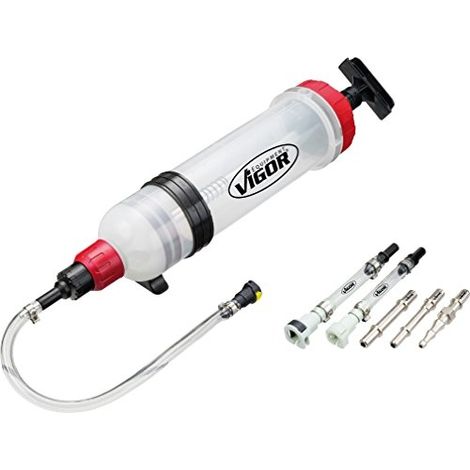 Vigor V4201 bomba de vacío manual negra 1,5 litros