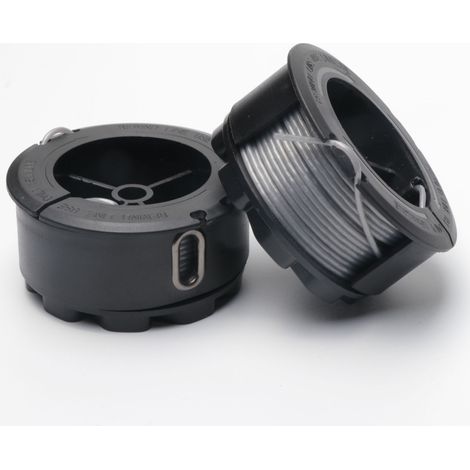 BEBUSINGOTO Trimmerfadenspule für BOSCH UniversalGrassCut 18 18-26 18-260 F016800570 mit Abdeckung (1/5)