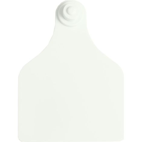 Boucles de marquage Ukal Flex super maxi+bouton nu blanc x20 (1/3)
