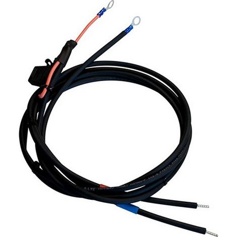 Câble batterie protégé avec fusible intégré 1 x 15A