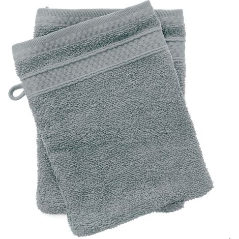 Lot de 2 gants de toilette NAÏA (1/5)
