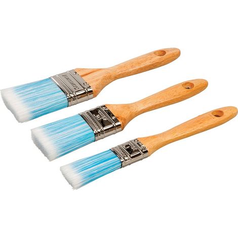 Silverline Synthetic Brush Set - 25, 40 & 50mm