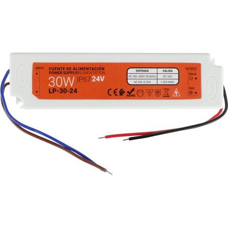 Alimentatore compatto impermeabile 24V 30W IP67