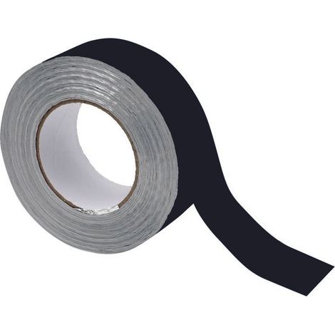 Aluminium-Klebeband schwarz 50mm x 50m