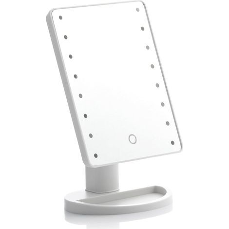 LED-Touch-Schminkspiegel, erhellt Ihr Gesicht und perfektioniert Ihr Make-up, mit LED-Spiegelfunktion, elegantes Touch-Design (1/5)