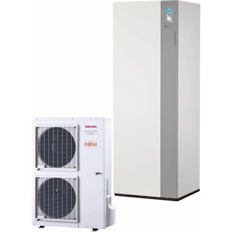 Luft/Wasser-Wärmepumpe Alfea Split Inverter Excellia HP Duo A.I. Tri 15 - ATLANTIC - 526642 (1/4)