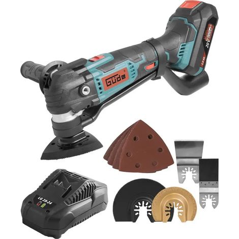 Güde Akku Multiwerkzeug MW 20-201-24 Multitool Schleifgerät (1/5)