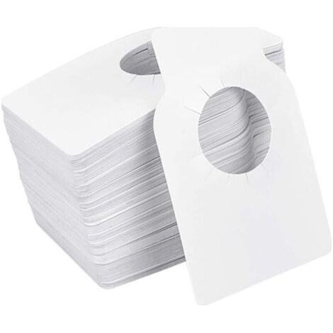 100 Stück Weinkeller-Etiketten, wiederverwendbare Weinflaschen-Etiketten, Geschenkanhänger aus Kunststoff für Weinflaschen und Weißweinkeller (5,7 x 8,9 cm) MUMU