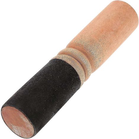 Maillet en bois suédé pour bol chantant de méditation, bâtonnet pour bol chantant en cristal, maillet pour bol chantant, poussoir pour bol chantant (1/4)