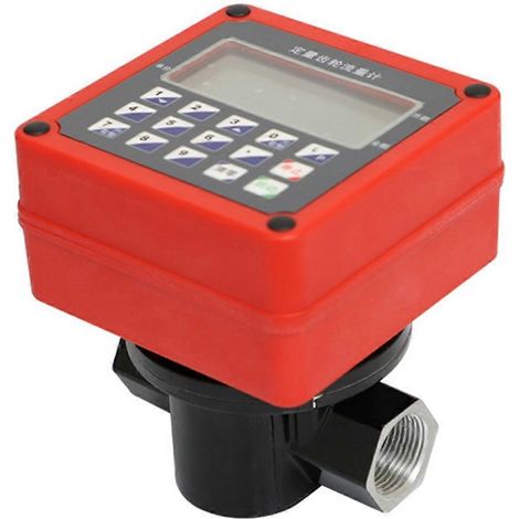 Elektronischer digitaler Wasser- und Kraftstoffspender mit ovalen Zahnrädern