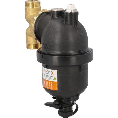 Désemboueur magnétique Dirtstop XL Type BM, DN 25 - 1 mâle, à joint plat