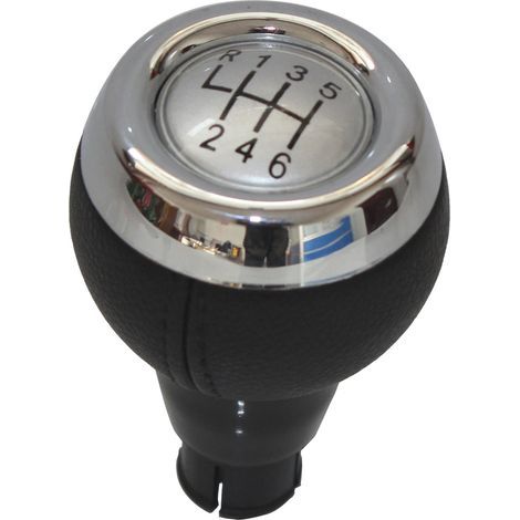 Passend für BMW Mini-Modelle mit 5/6-Gang-Schalthebel R55 R56 R57 R58 R59 R60 R61, hellsilber, 6-Gang, einteilig. (1/4)