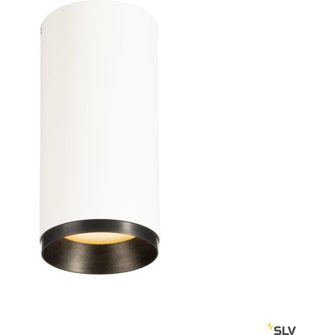 Plafonnier LED NUMINOS® M intérieur blanc/noir LED 201W 60° UGR 22 - SLV - 1004512 (1/4)
