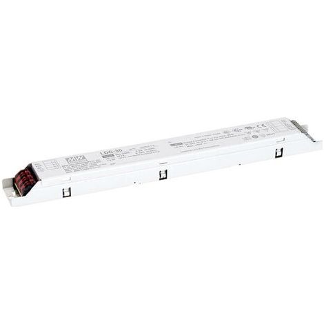 Mean Well LDC-35B Driver de LED à puissance constante 35 W 300 - 1000 mA 27 - 56 V/DC fonction dimmeur 3 en 1, montage (1/5)