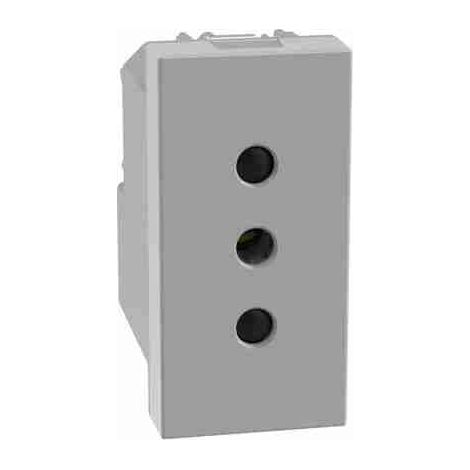 Prise BTIJG4113 2P+T 10 A 250 Vca - entraxe de 19 mm