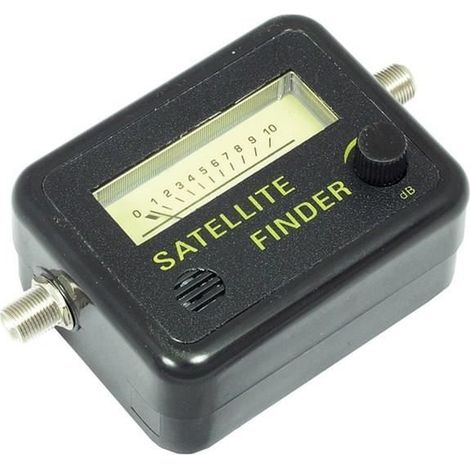 Metronic Pointeur satellite Mesureur de signal à aiguille