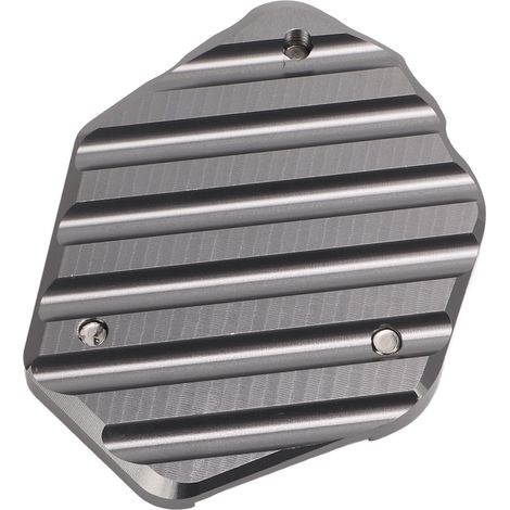 Plaque d'extension de béquille en alliage d'aluminium, patin élargi de repose-pied latéral de rechange pour MT 09, titane (1/5)