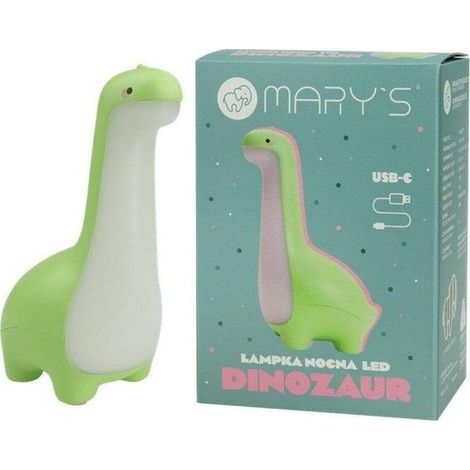 Veilleuse LED Dino verte, sans fil, dimmable Mary's