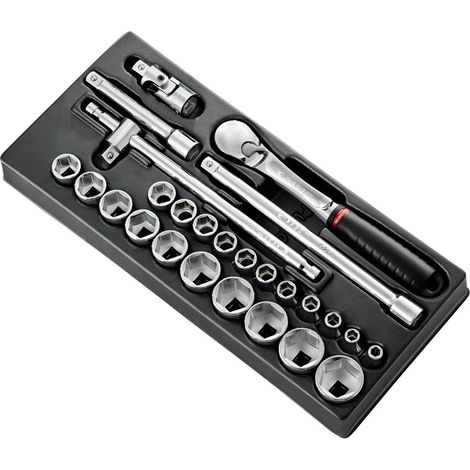 Jeu de douilles Facom 1/2" Carré 26 pièces ( Prix pour 1 )