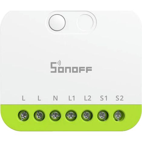 Interrupteur intelligent Zigbee 2 canaux – Compatible Zigbee 3.0 – Charge 16A – Contrôle à distance et automatisé – Amplificateur de signal – Sonoff