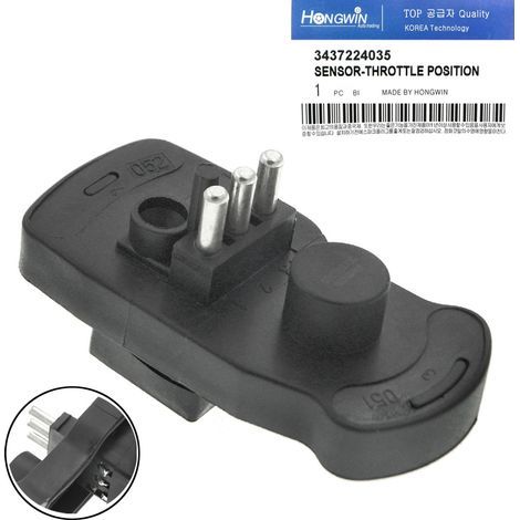 Suitable for Mercedes-Benz throttle position sensors 3437224035 and 3437010039 (1/4)