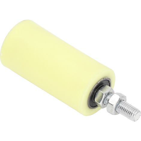 Galet de guidage pour porte coulissante en nylon rigide haute résistance, support de porte coulissante 100 mm (1/5)