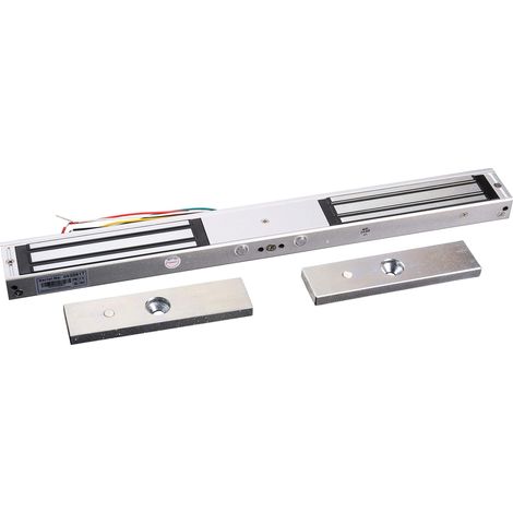 Serrure Électromagnétique Double Porte 180 kg Force de Maintien (1/4)