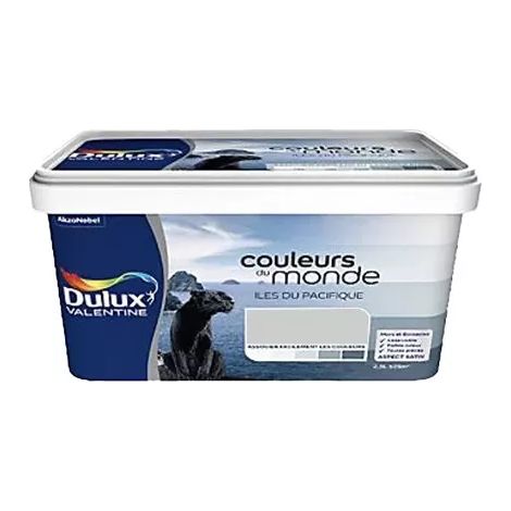 DULUX VALENTINE Couleurs du monde Iles du Pacifique Pastel 2,5 L (1/2)