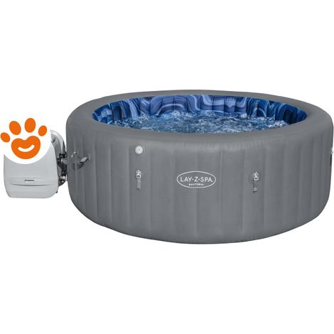 Piscina idromassaggio gonfiabile Bestway Lay-Z-Spa Santorini Smart HydroJet Pro 7 persone
