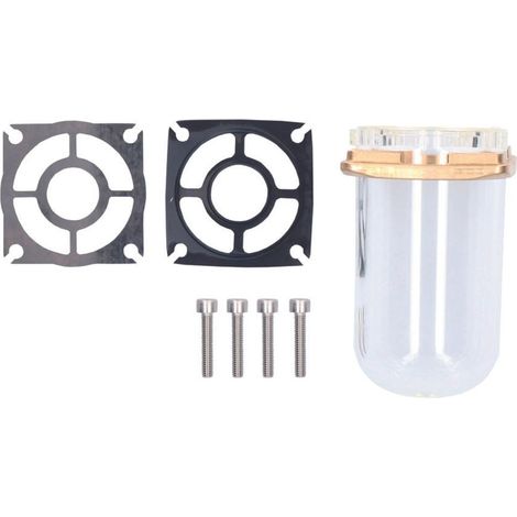 JUDO Ricambio Set campana filtro+flangia - Filtro a cambio 1/2'' - 1 1/4'', 2080158