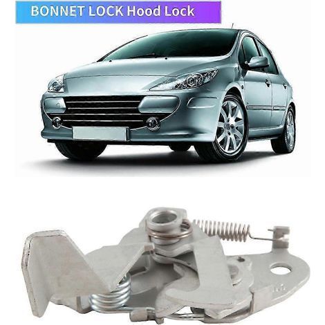 Verrou de capot pour Peugeot 307 (restylage) 793460 7934A0 9677015580 (1/5)