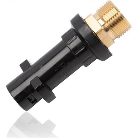 Adaptateur pour Nettoyeur Haute Pression - Ulisem - M22 Mâle à Baïonnette - Compatible K2 à K7 (1/5)