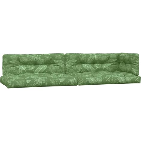 Maison Exclusive - Cuscini per Pallet 5 pz con Motivo a Foglie in Tessuto (1/5)