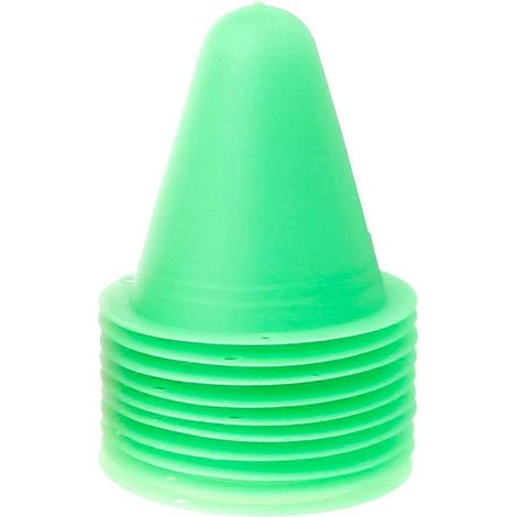 Lot de 10 cônes de marquage pour roller football et football, équipement d'entraînement. (1/5)