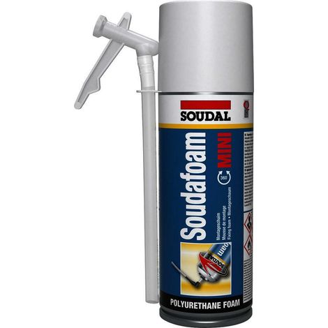 Polyurethanschaum soudal soudafoam mini Wärme- Schallisolierung