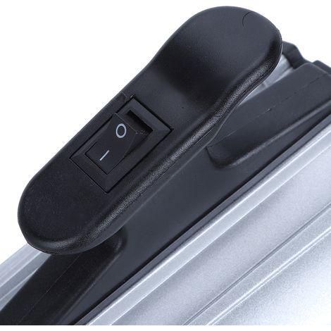 Lampe de travail industrielle 12W 24V LED, étanche, bras court pour machines CNC et outils