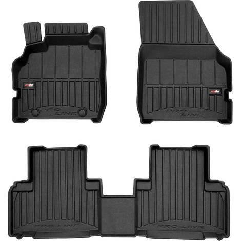 Fußmatten, Türmatten, Gummifußmatten, Renault Scenic 2 2003-2009, 3D-Wanne (1/5)