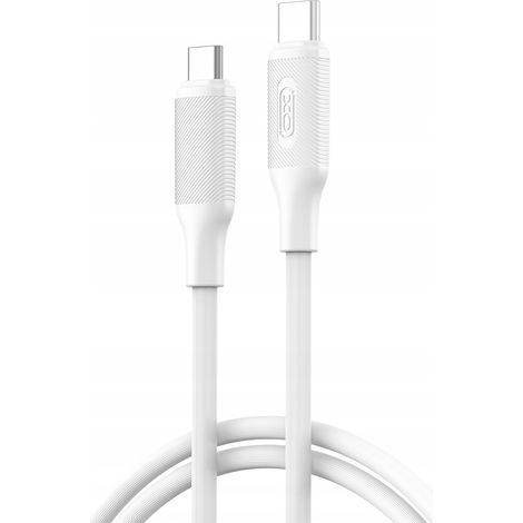 Cavo USB-C - USB-C da 1,0 m XO NB-Q265B PD 60W bianco forte (1/2)