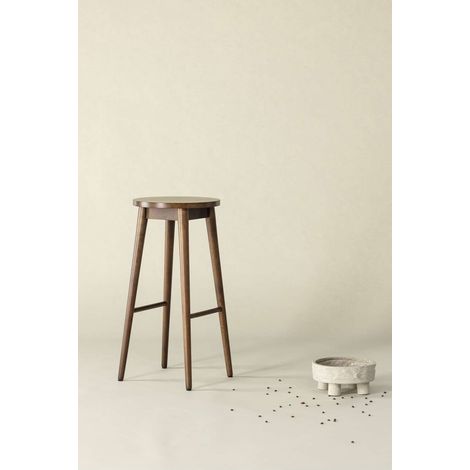Mollösand tabouret de bar bois mocca (1/4)